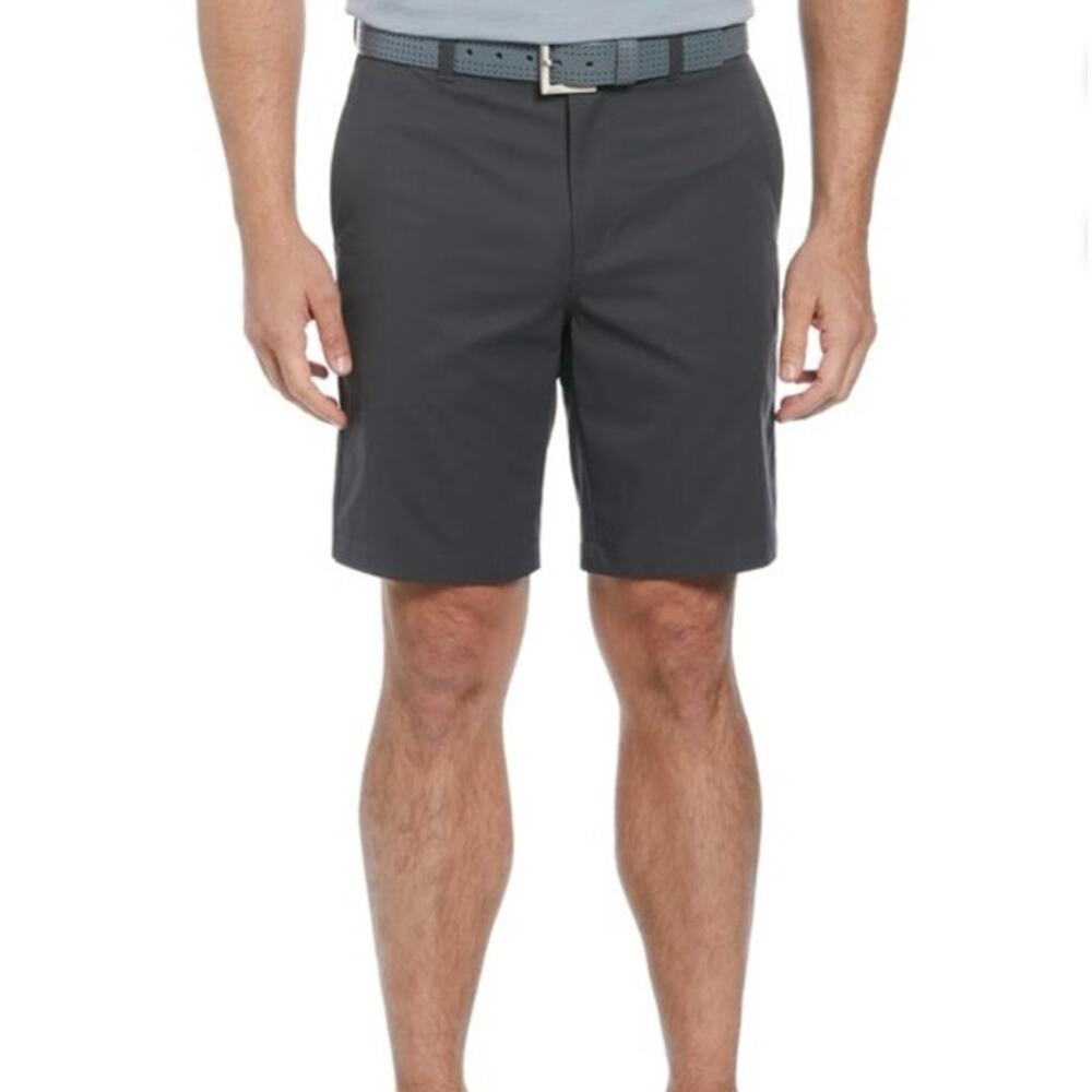 Ben Hogan Men's 46 Stretch Golf Shorts with Active Waistband 9” Gray Asphalt NEW